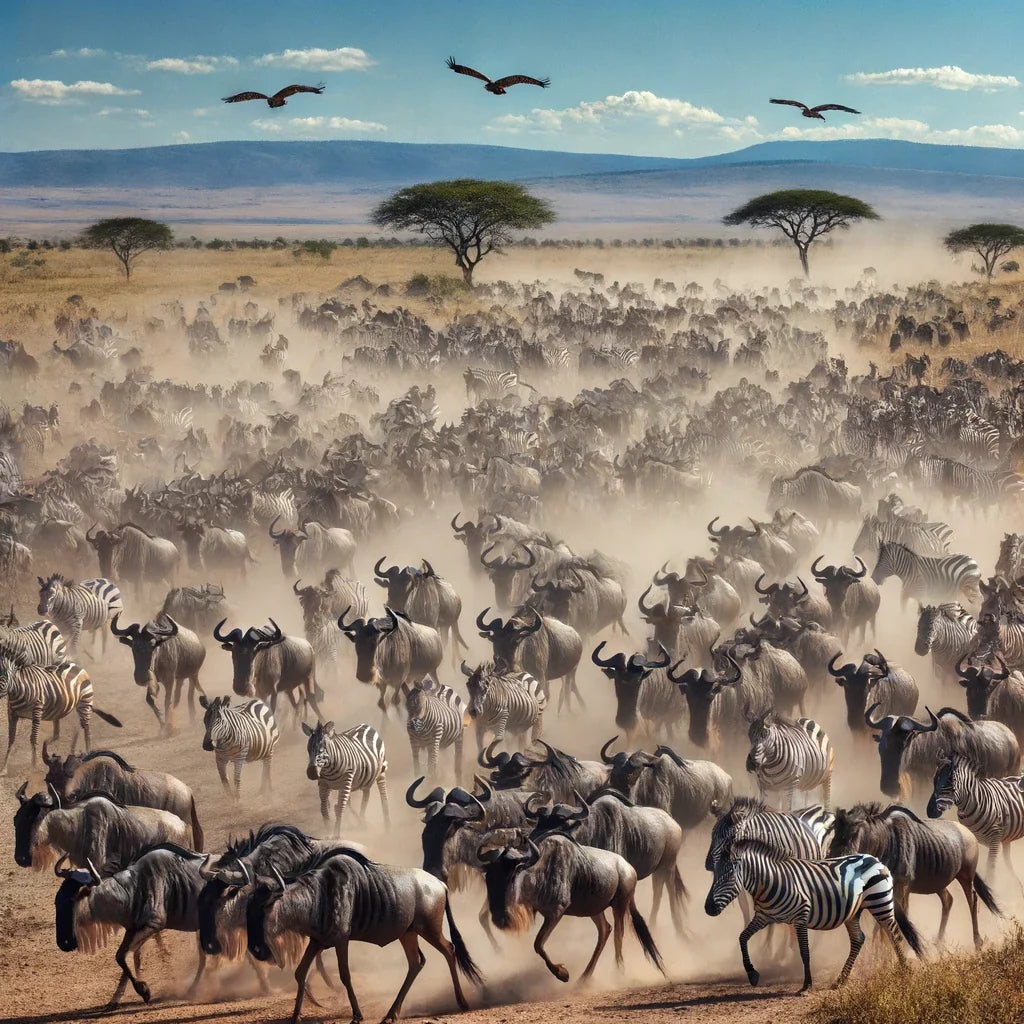 Serengeti Journey Canvas