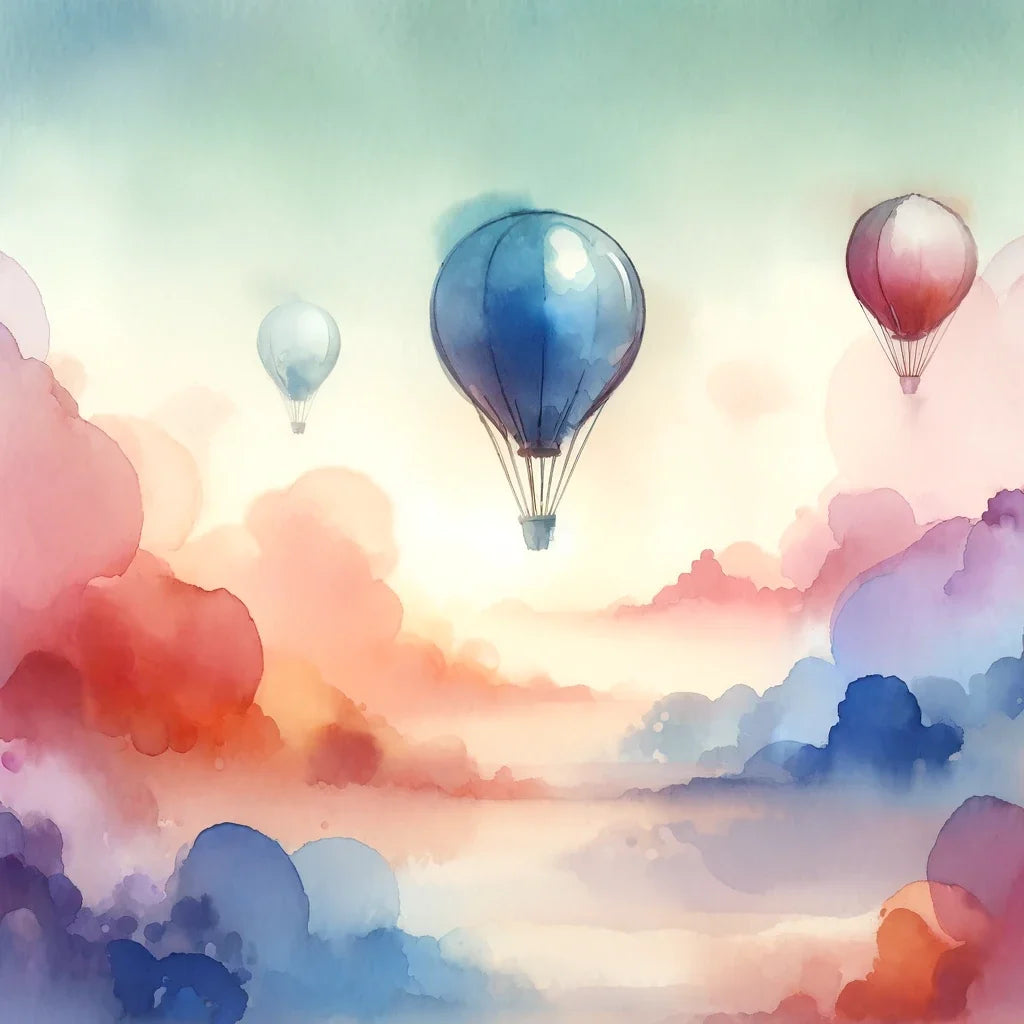 Serenity Skies Cotton Cushion
