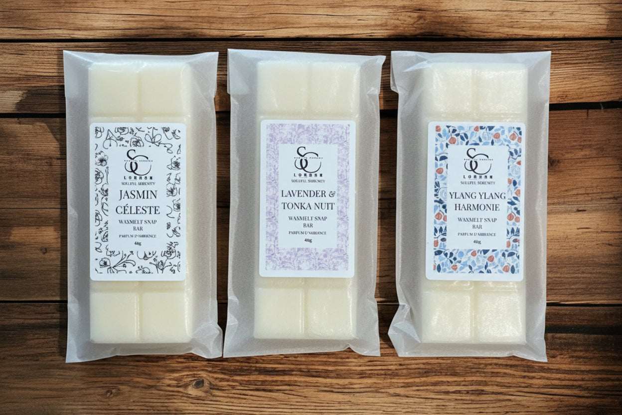 Jasmin Celeste Wax Melt Snap Bar (40g) – Soulful Serenity Range