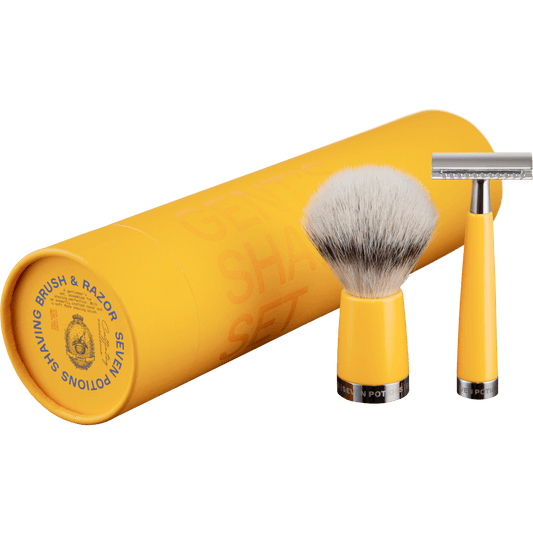 Shaving Set - Safety Razor and Shaving Brush