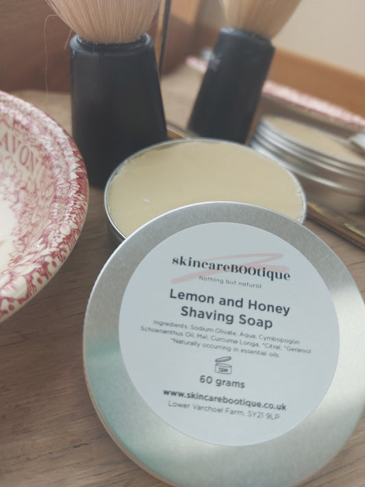 Lemon and Honey Shaving Soap