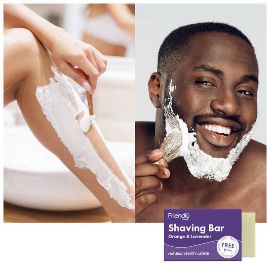 Shaving Bar - Orange & Lavender