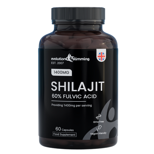 Shilajit Capsules 1400mg Shilajit with 60% Fulvic Acid High Strength Capsules