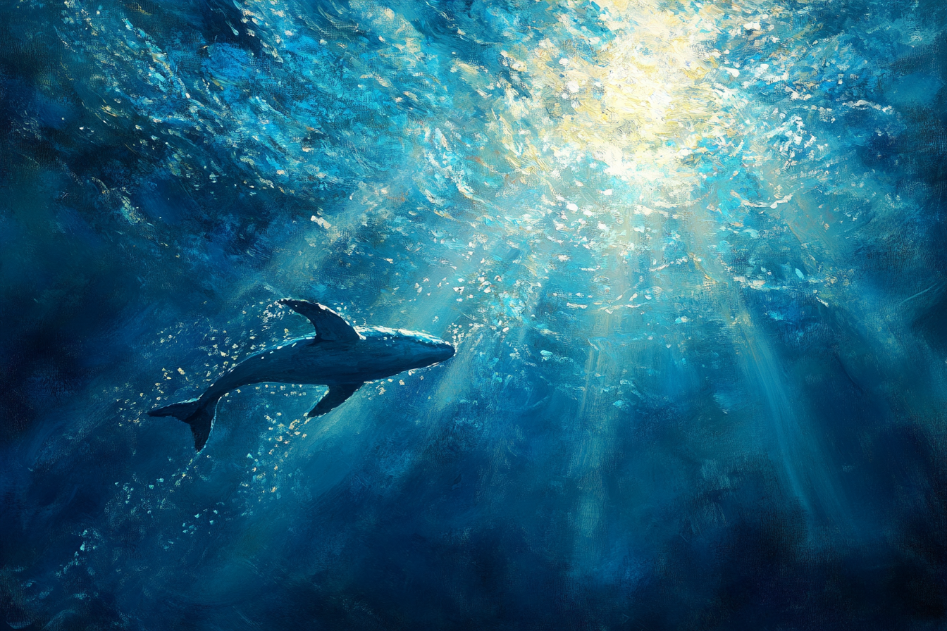 Shimmering Depths Blanket