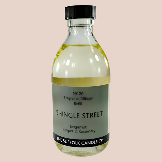 SHINGLE STREET - Bergamot, Juniper and Rosemary - Diffuser oil refill - 250ml