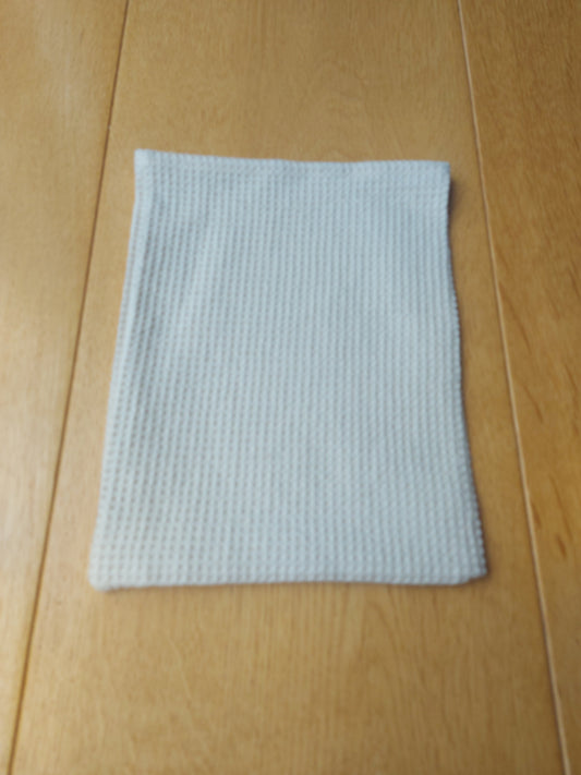 Organic Cotton Micro Waffle Mitt
