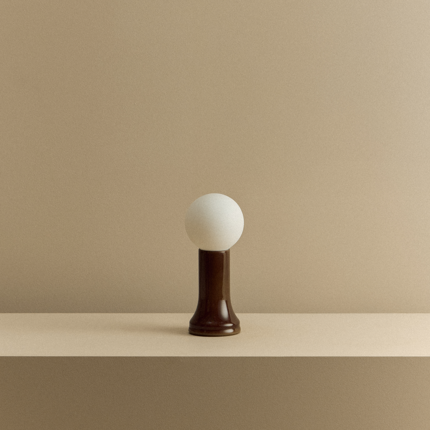 Shore Table Lamp in Bottle Brown - Set of 2
