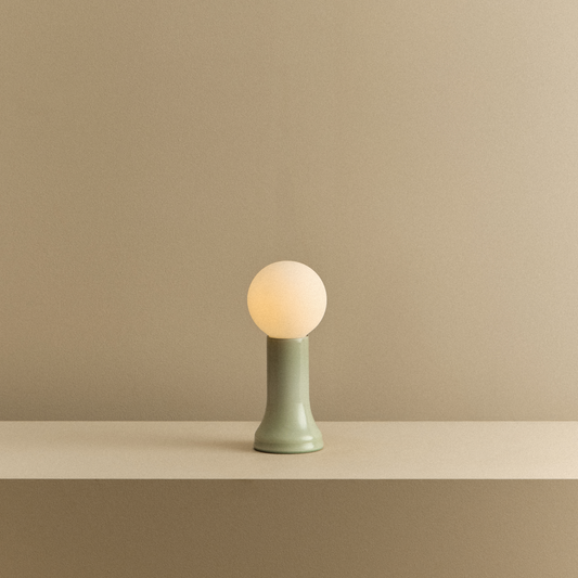 Shore Table Lamp in Sea Green