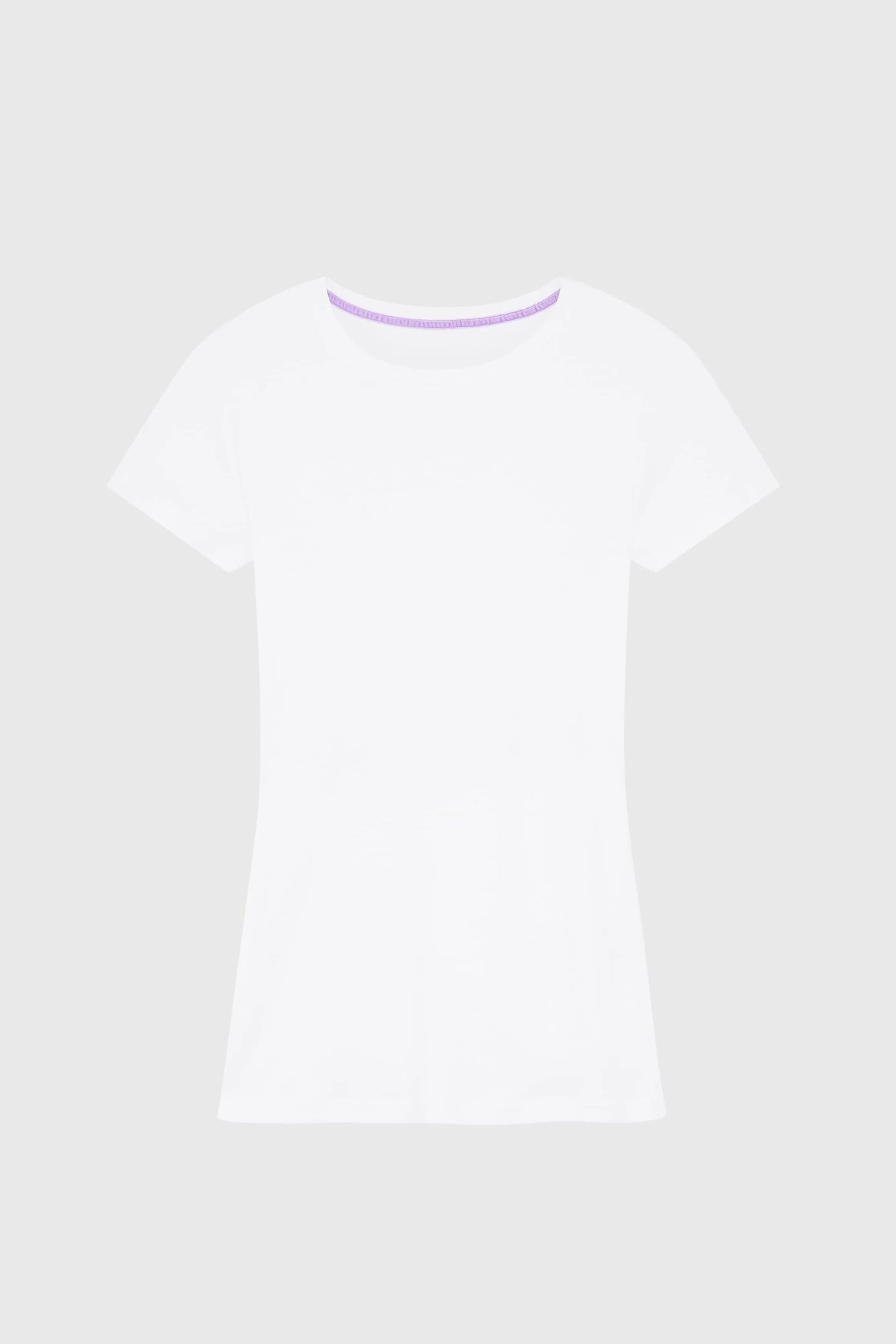 Short Sleeve Crew Neck Cotton Modal Blend T-shirt