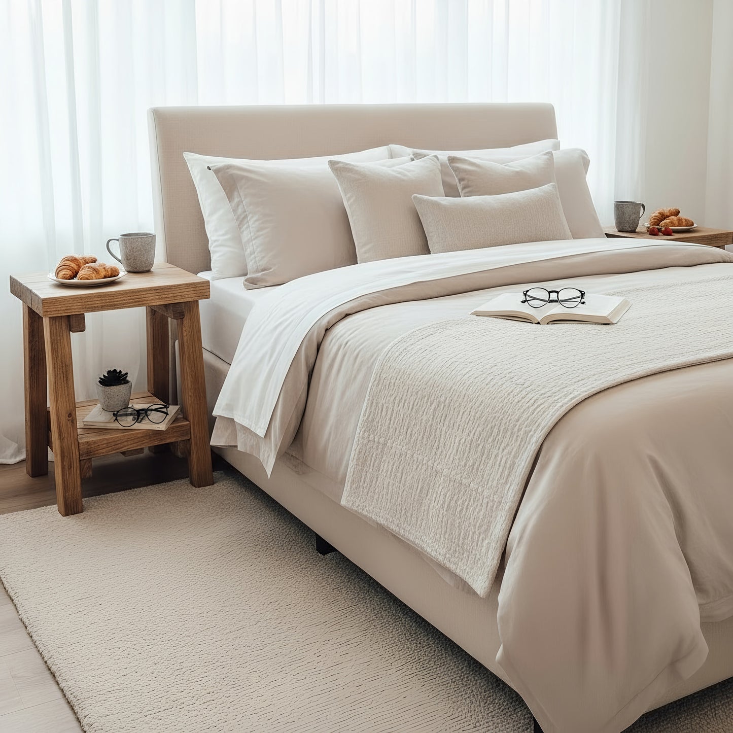 SIERA Bedside Table / Side Table / Bedroom Furniture