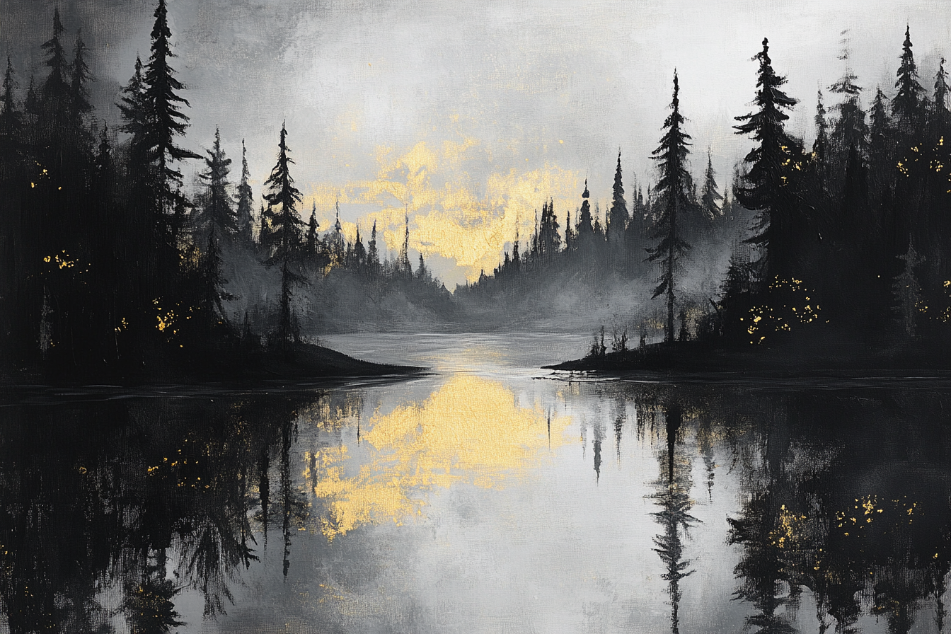 Silent Reflections Blanket