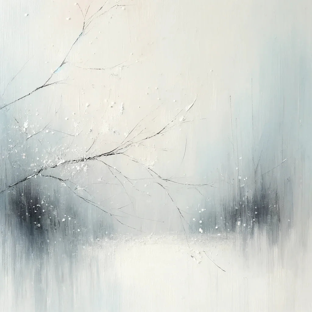 Silent Snowfall Canvas