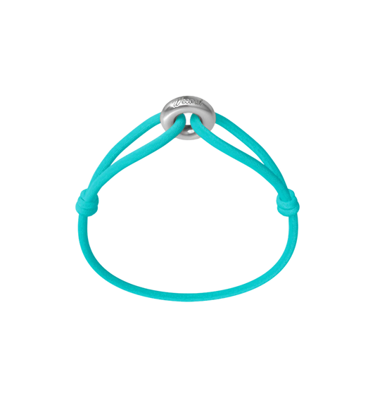 Silver Soho Matte Cord Bracelet