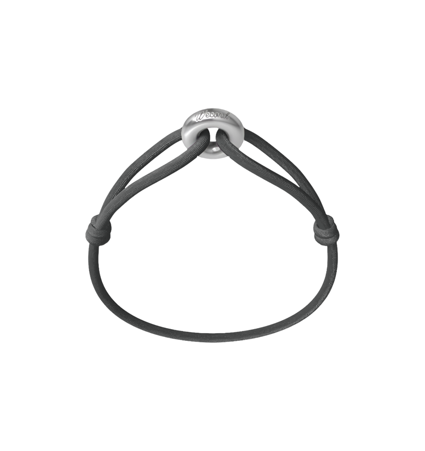 Silver Soho Matte Cord Bracelet
