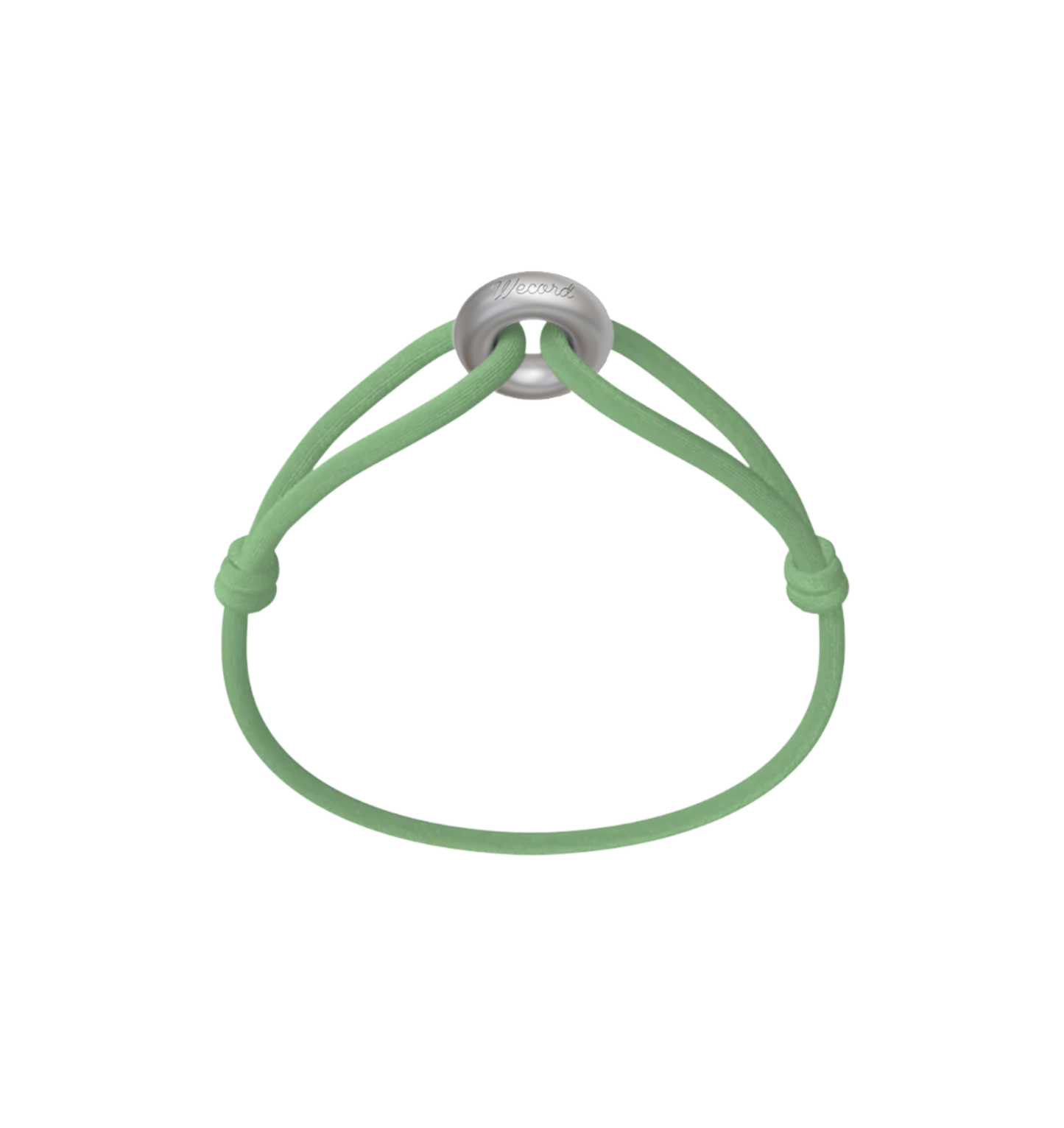 Silver Soho Matte Cord Bracelet