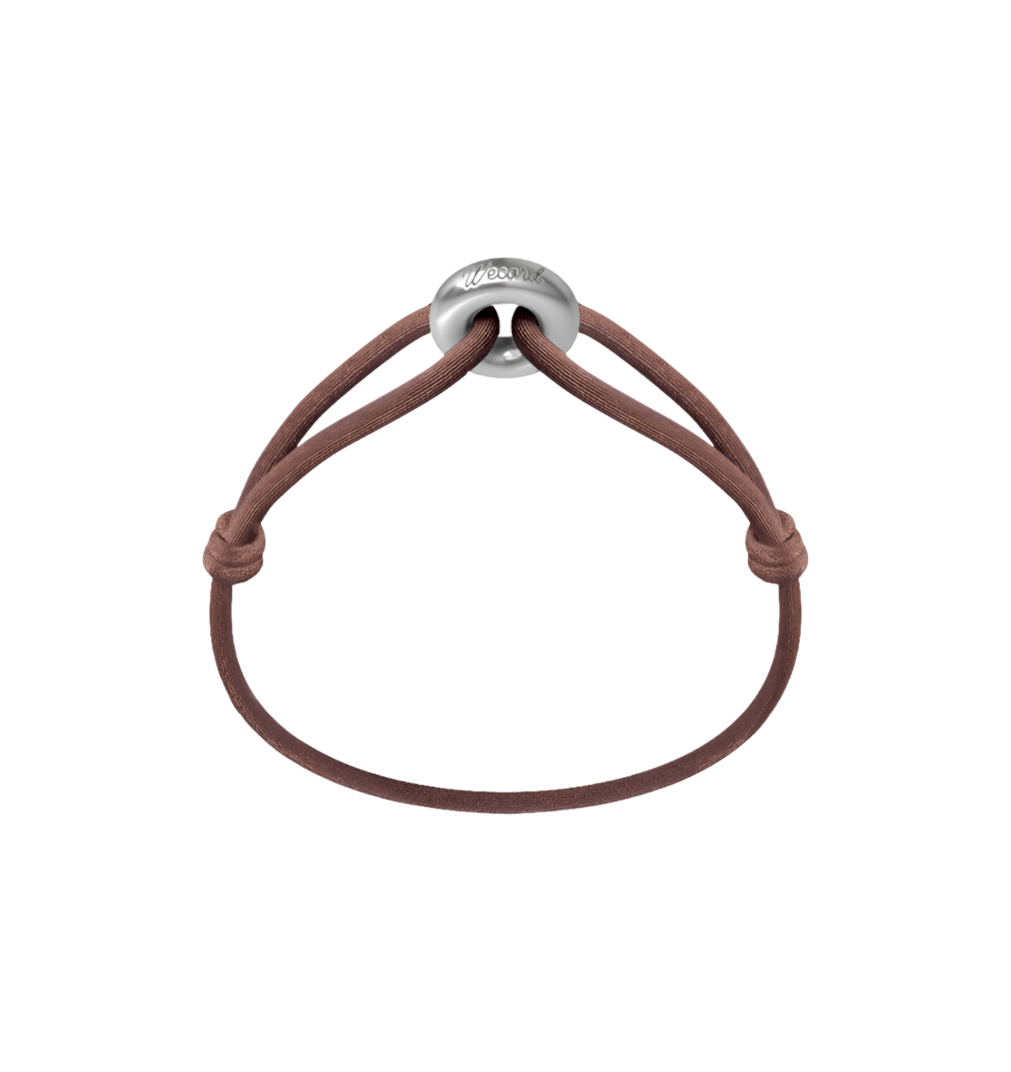 Silver Soho Matte Cord Bracelet