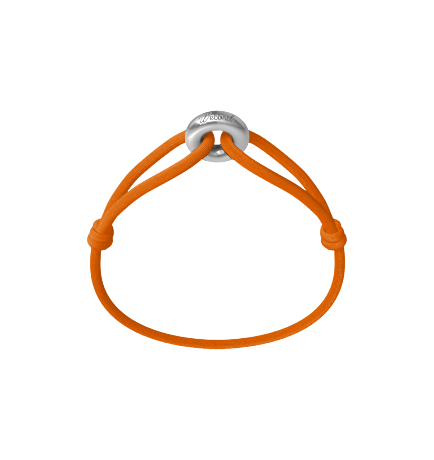 Silver Soho Matte Cord Bracelet