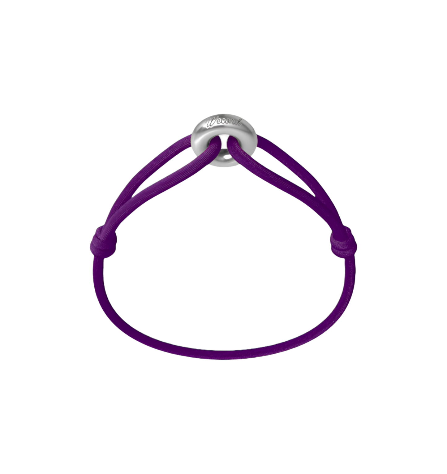 Silver Soho Matte Cord Bracelet