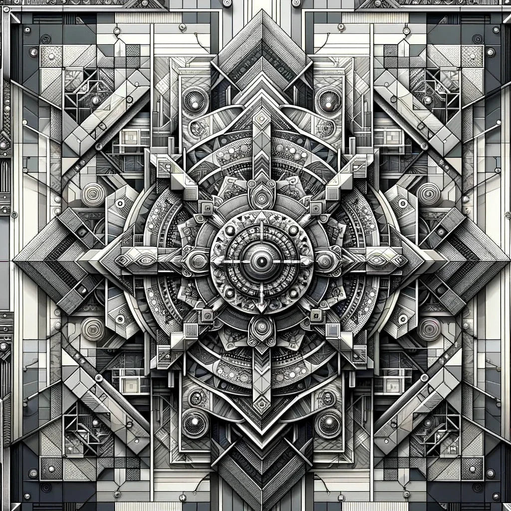 Silvershade Mirror Mosaic Canvas