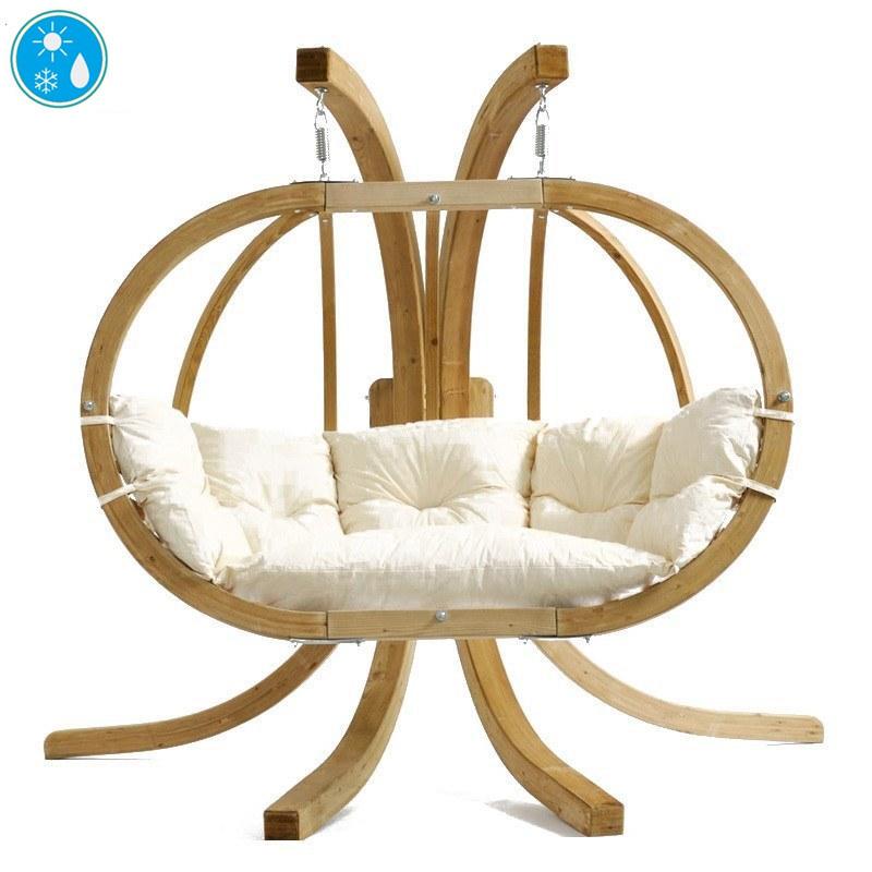 Globo Royal Double Hanging Egg Chair Set