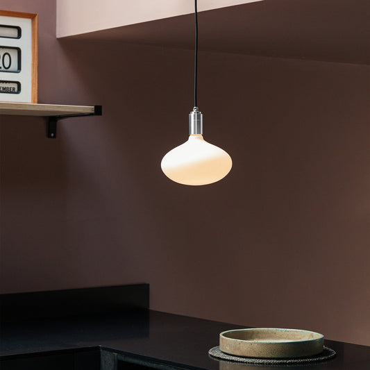 Oval II Pendant Light in Stainless Steel