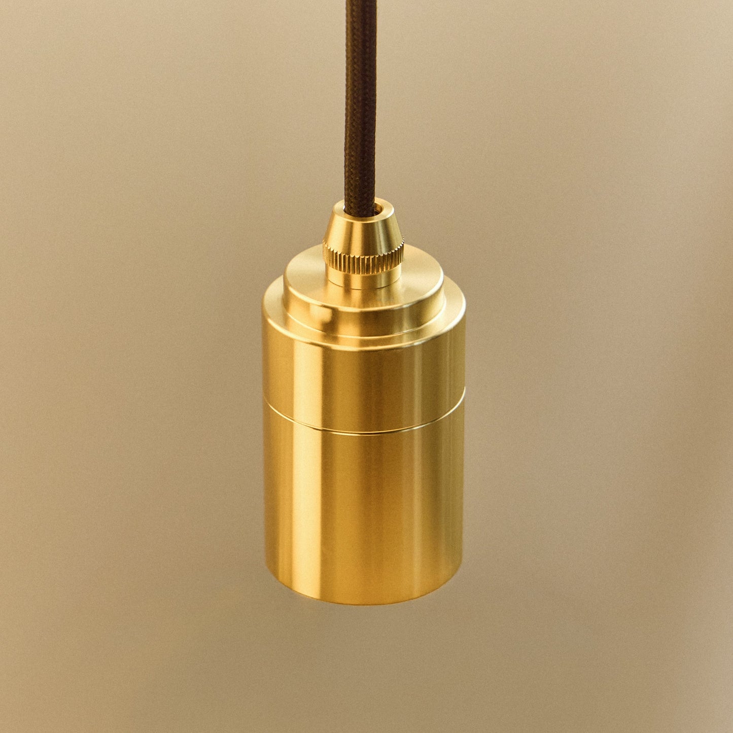 Elva Pendant Light Tinted in Brass