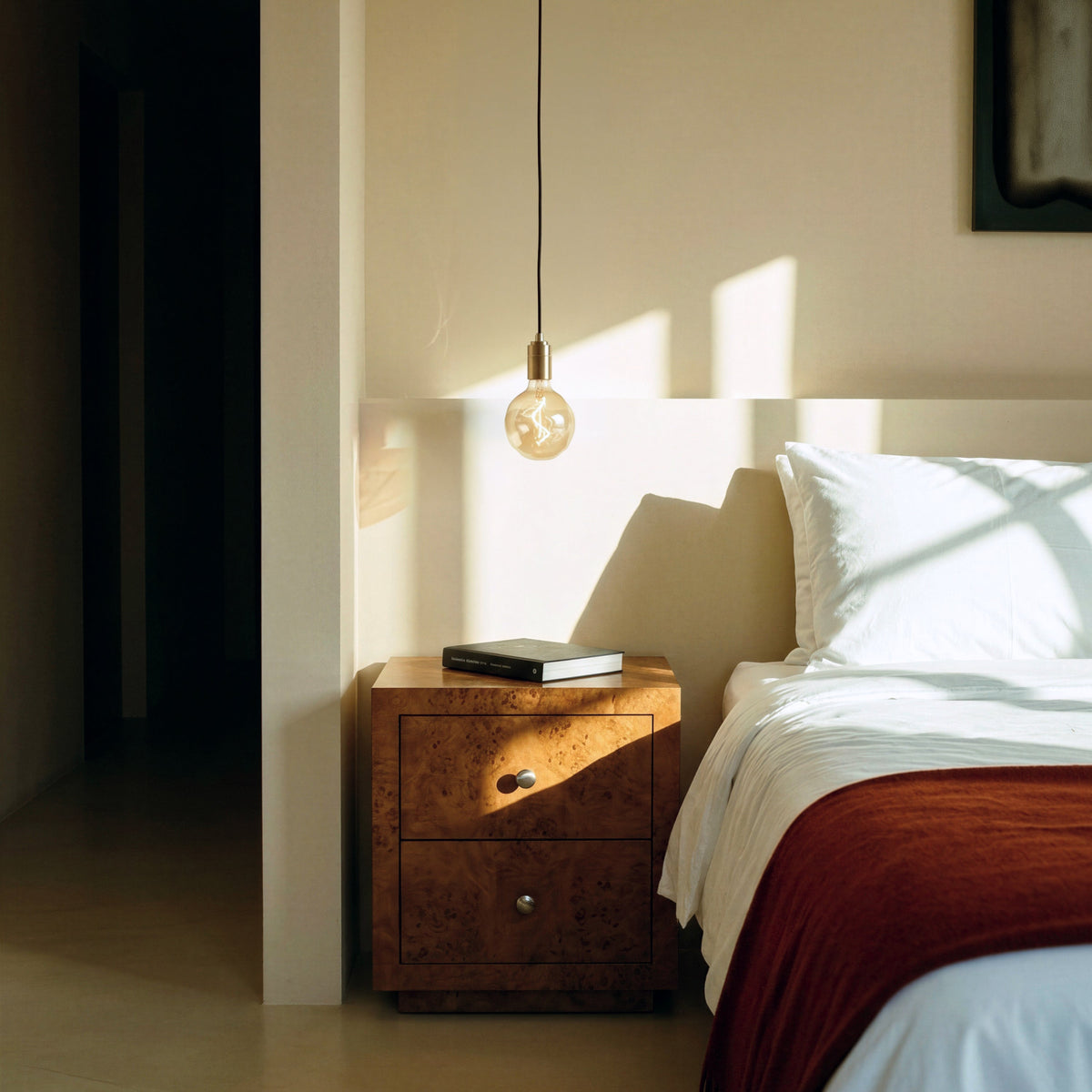 Voronoi I Pendant Light in Brass