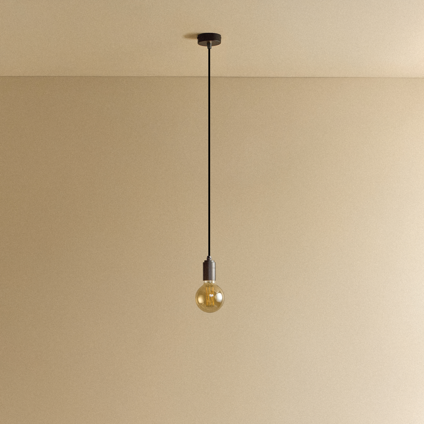 Elva Pendant Light Tinted in Graphite