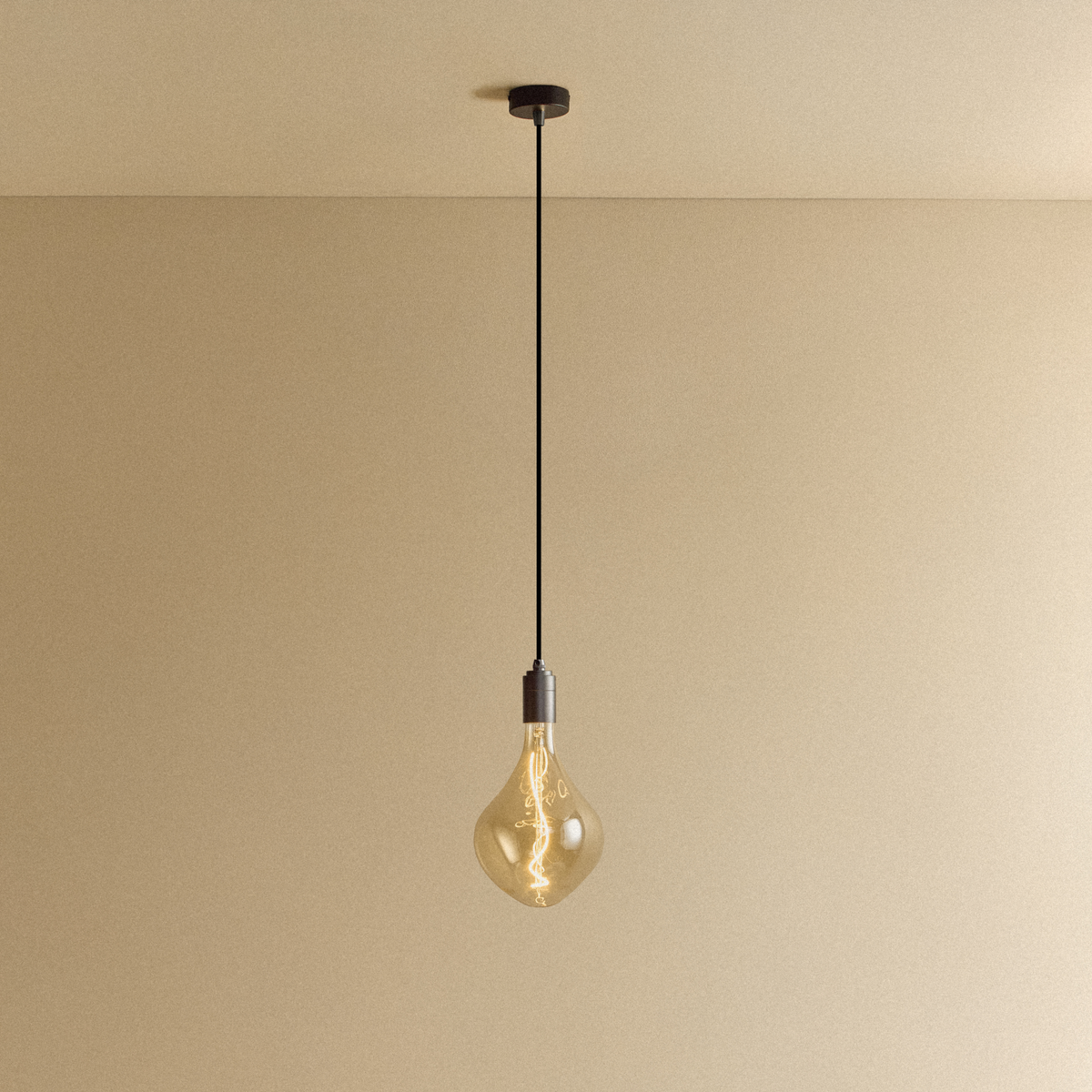 Voronoi II Pendant Light in Graphite