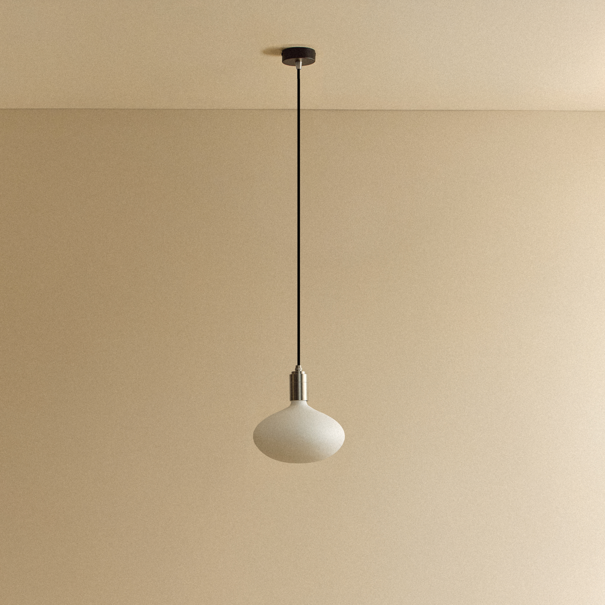 Oval II Pendant Light in Stainless Steel