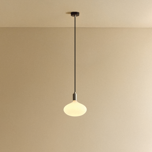 Oval II Pendant Light in Stainless Steel
