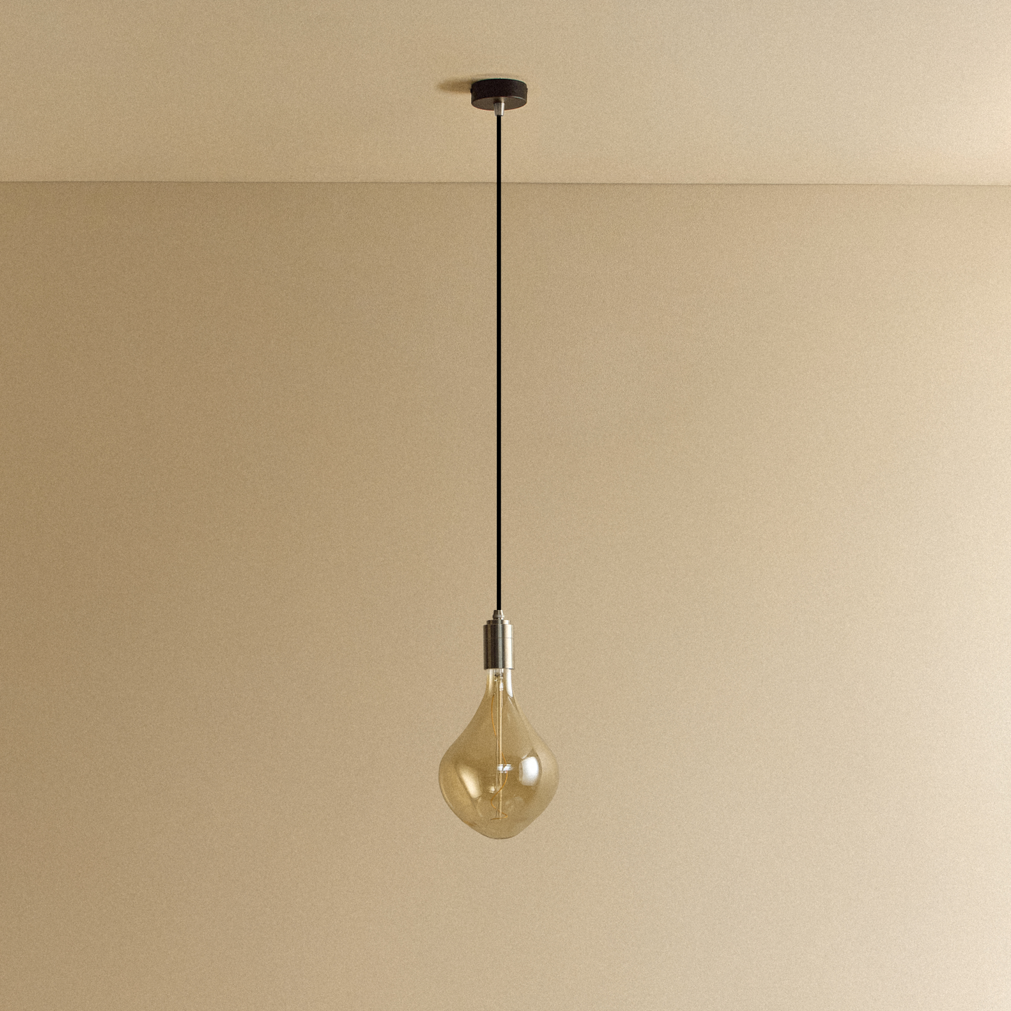 Voronoi II Pendant Light in Stainless Steel