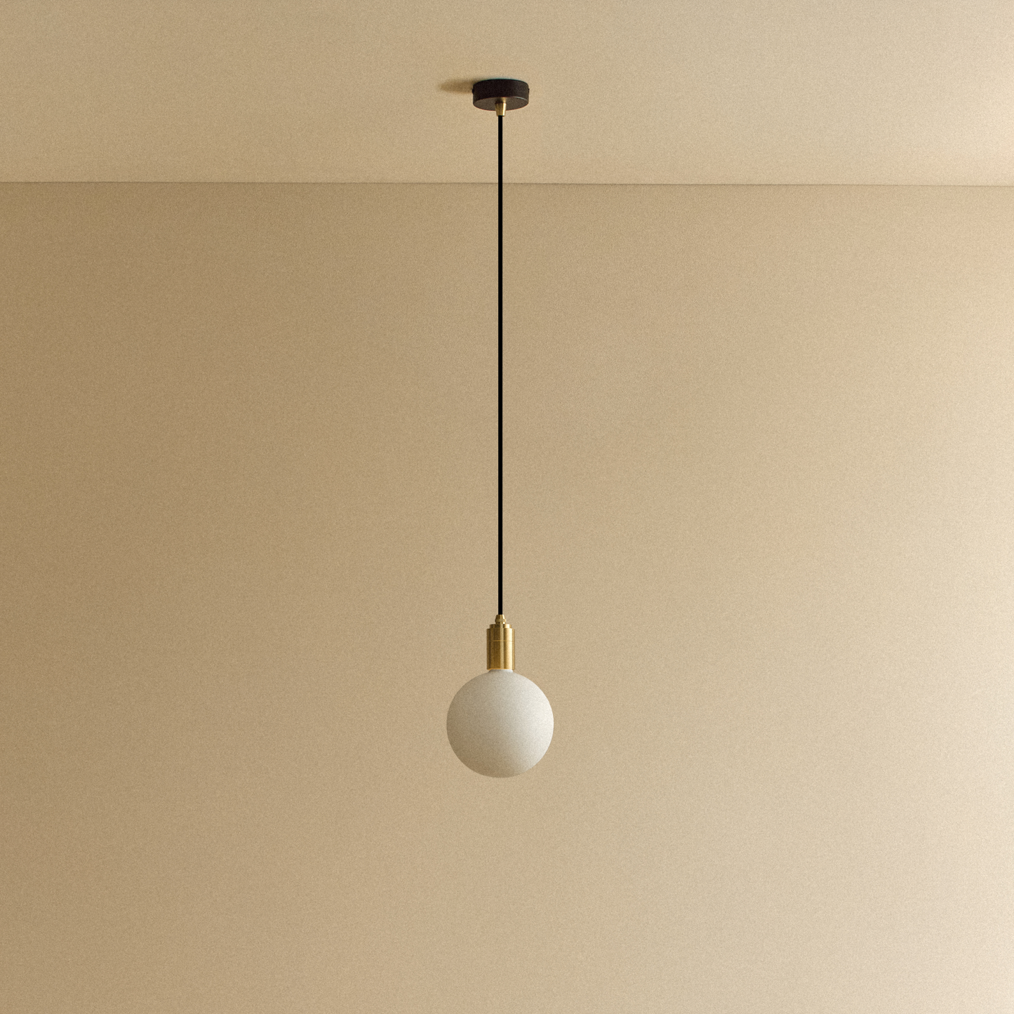 Sphere IV Pendant Light in Brass