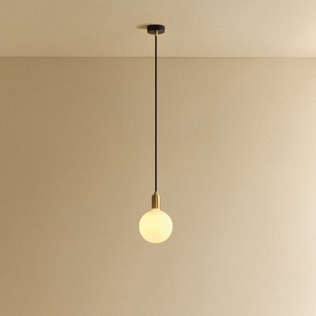 Sphere IV Pendant Light in Brass