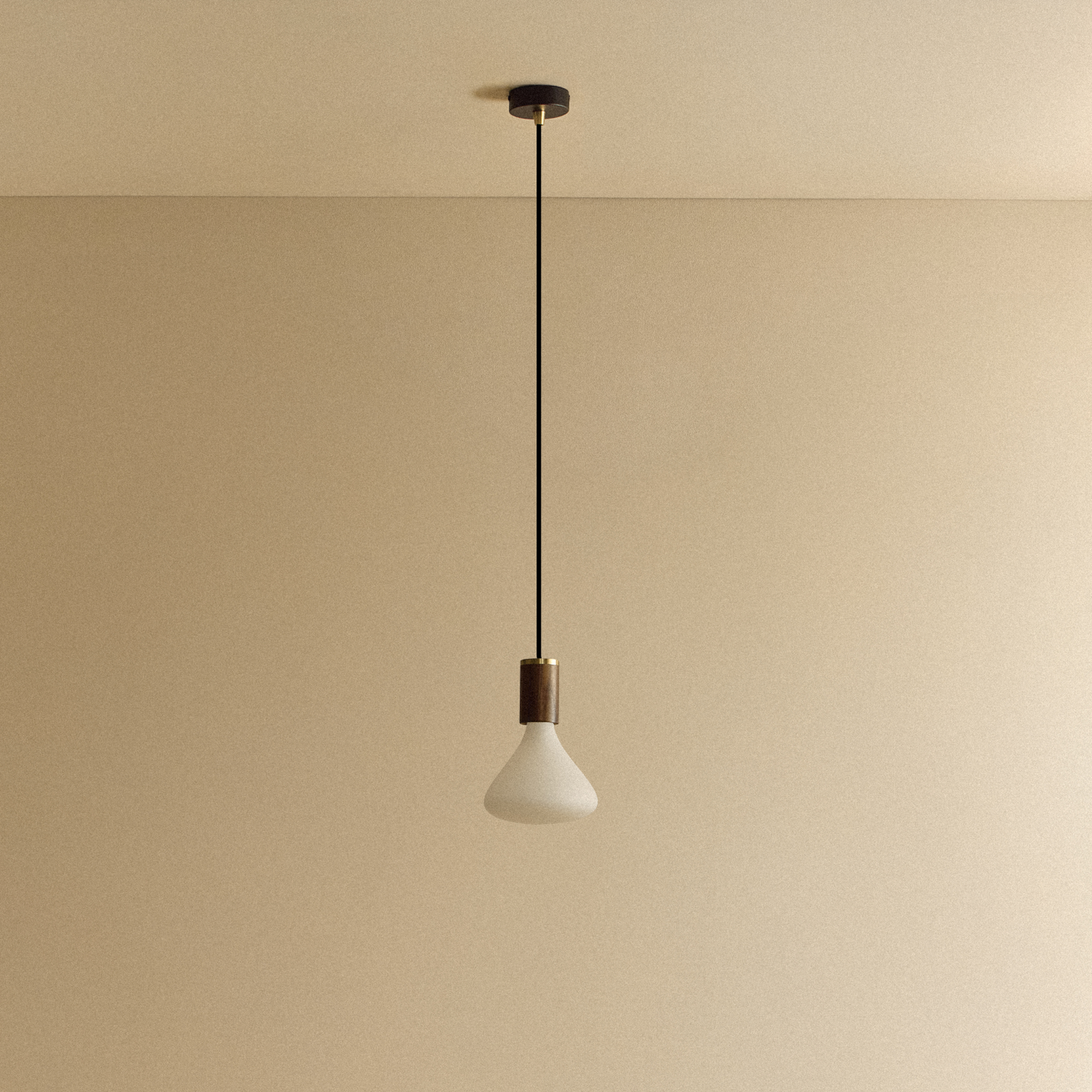Noma Pendant Light in Walnut