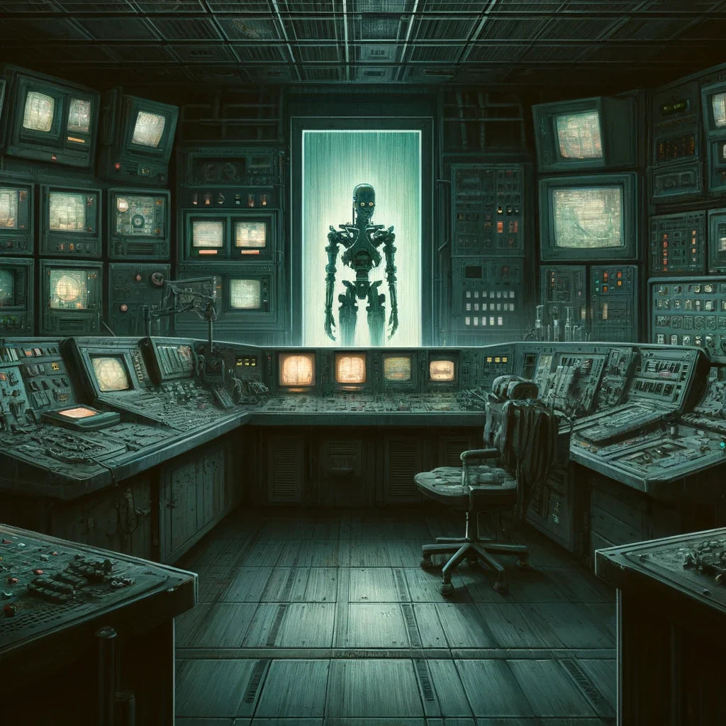Sinister Control Room Canvas