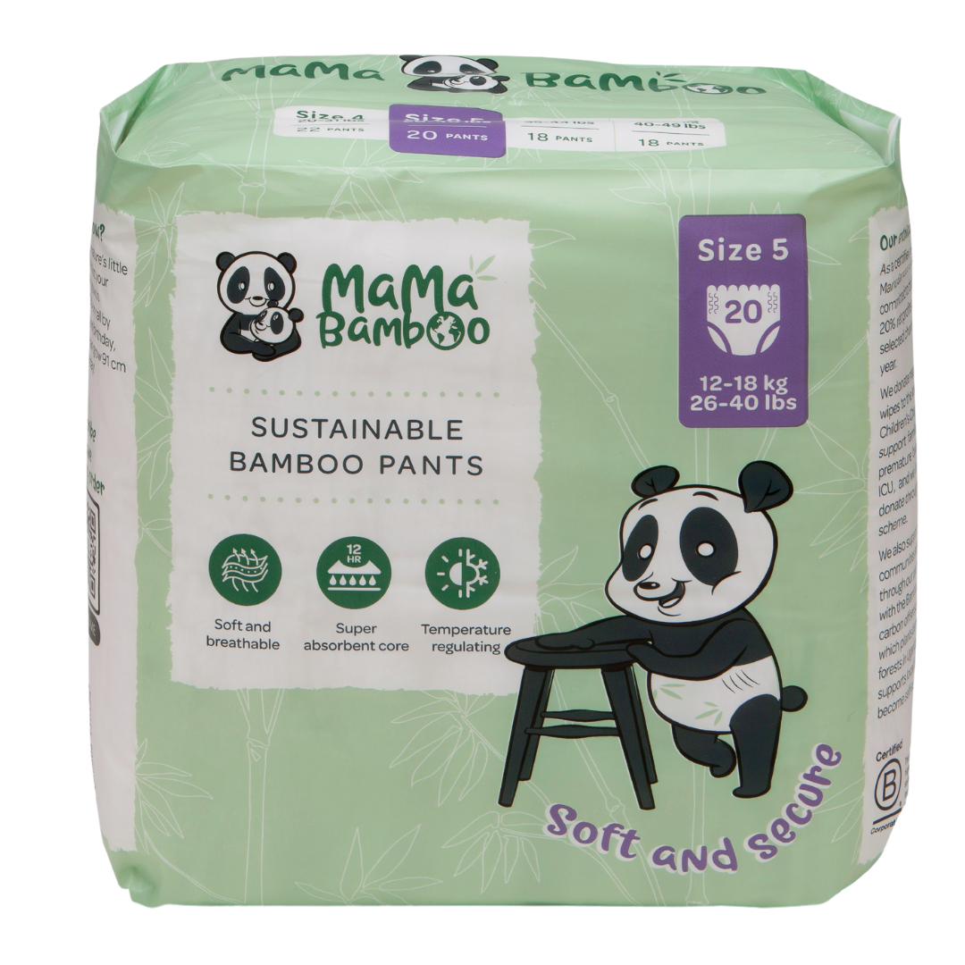 Mama Bamboo Sustainable Pull-Up Nappy Pants