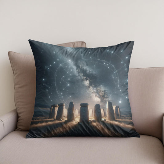 Celestial Stones Cotton Cushion