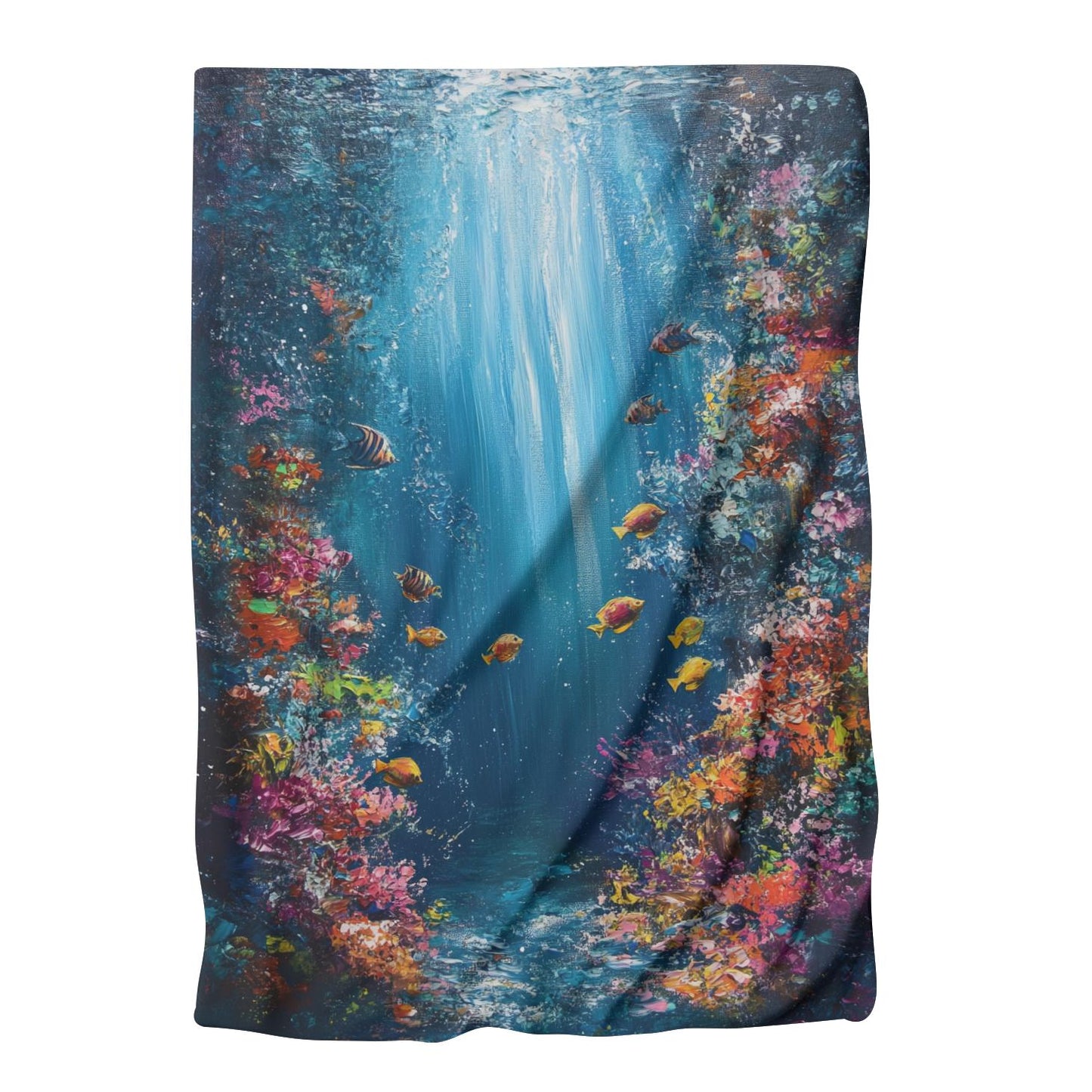 Vibrant Reefs Blanket