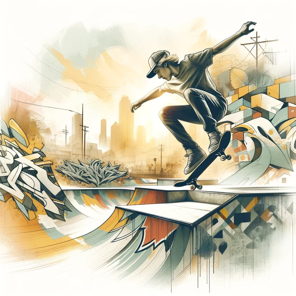 Skate and Spray Canvas