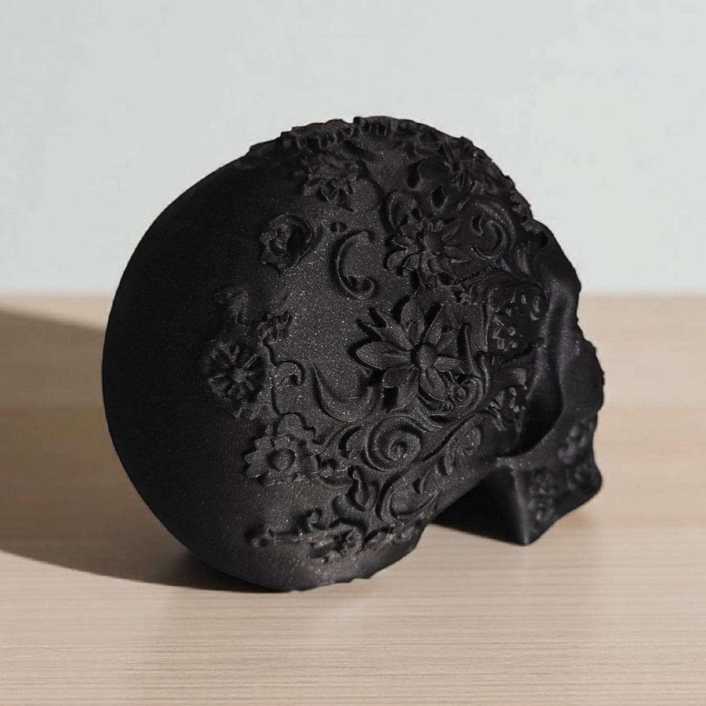 Mexican Ornament Skull – Intricate Day of the Dead Inspired Decoration | Gothic & Halloween Home Decor
