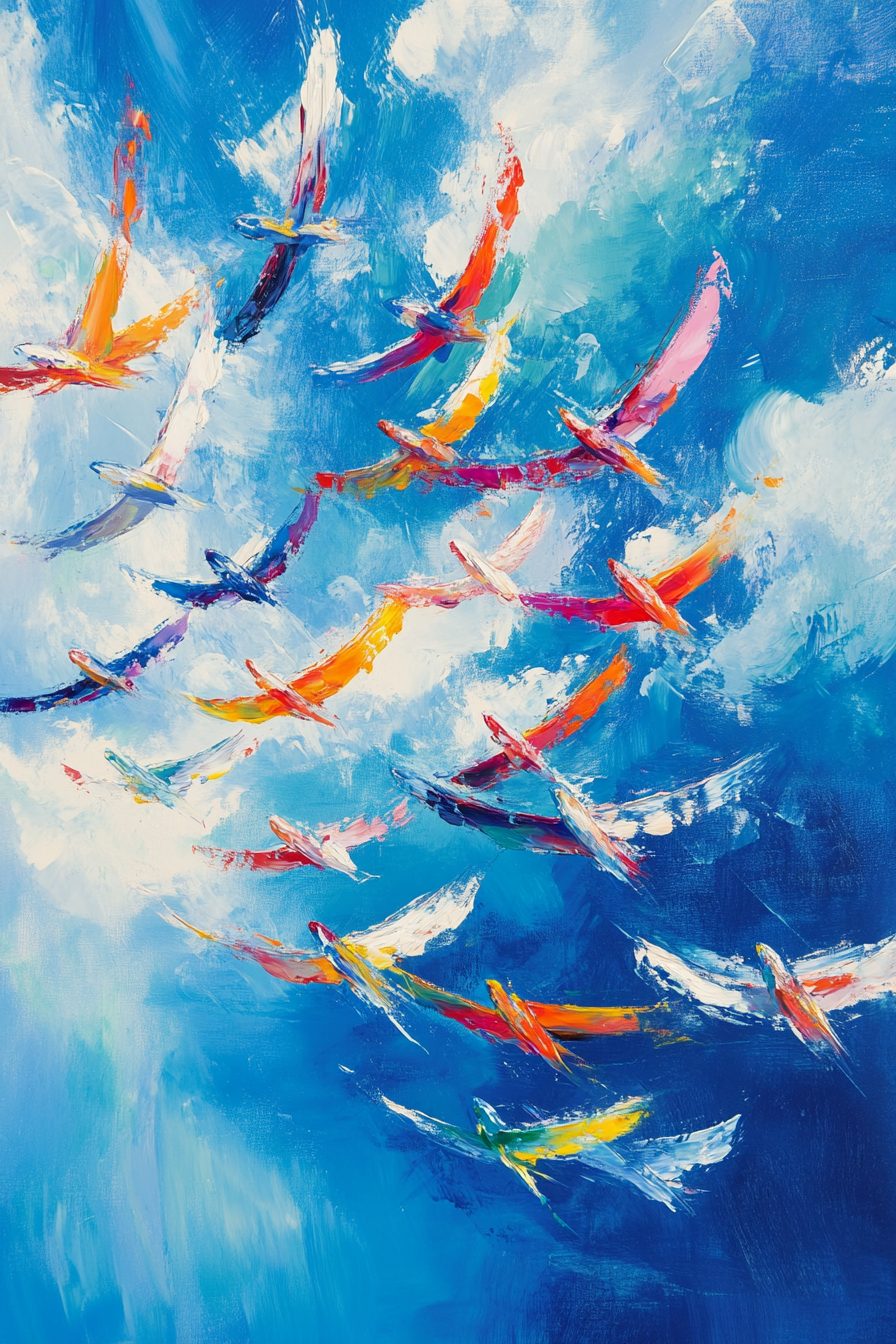 Sky Racer Canvas