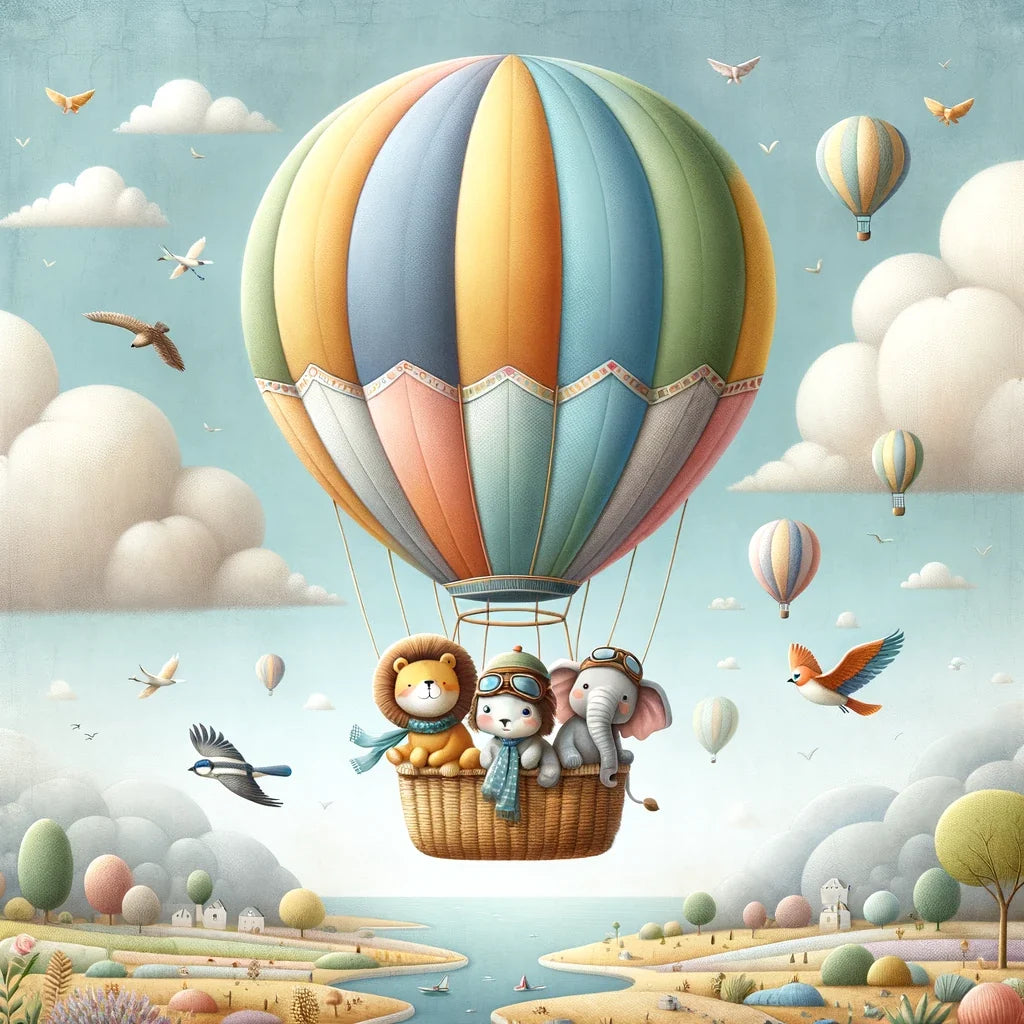 Sky Safari Cotton Cushion