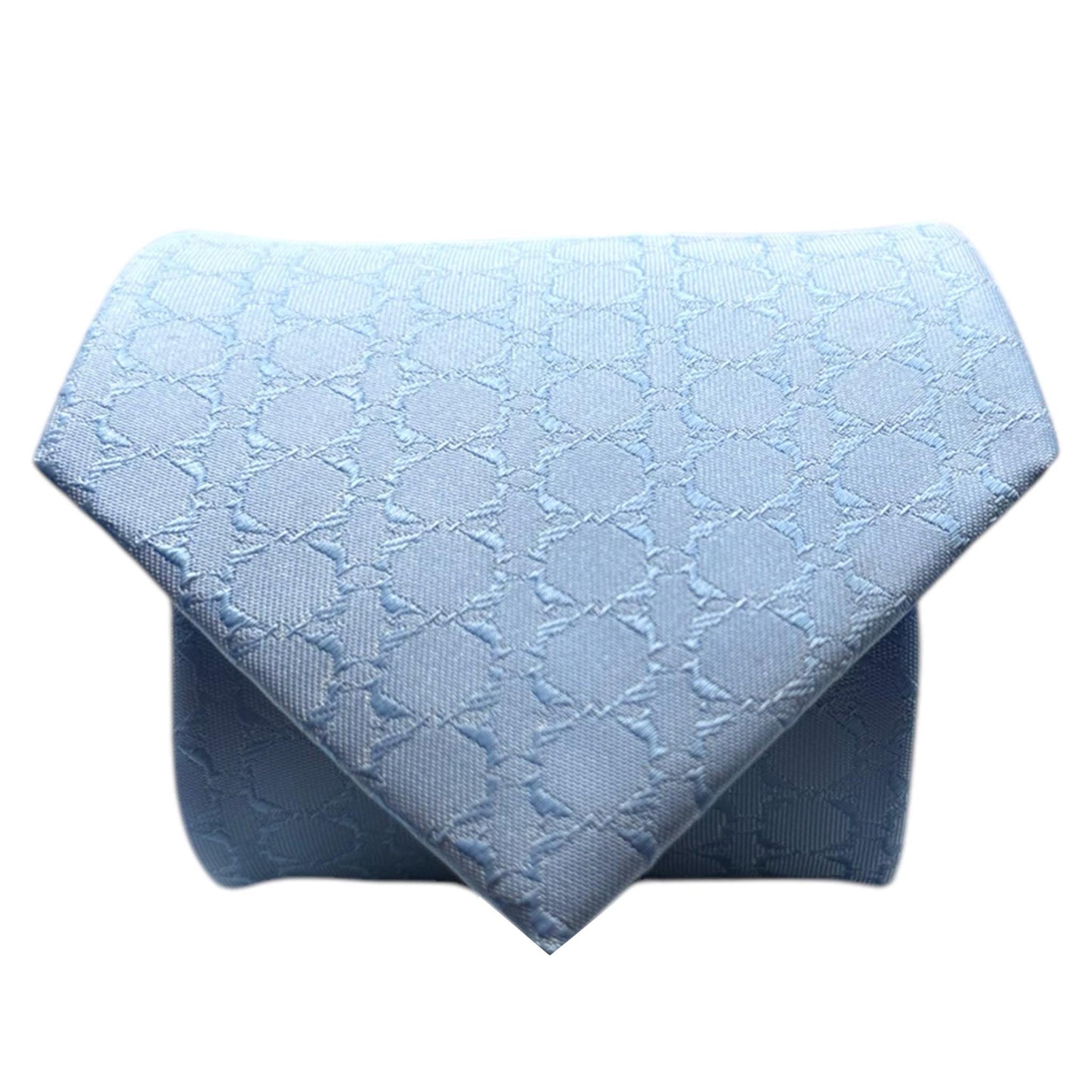Pastel Blue Textured Tie