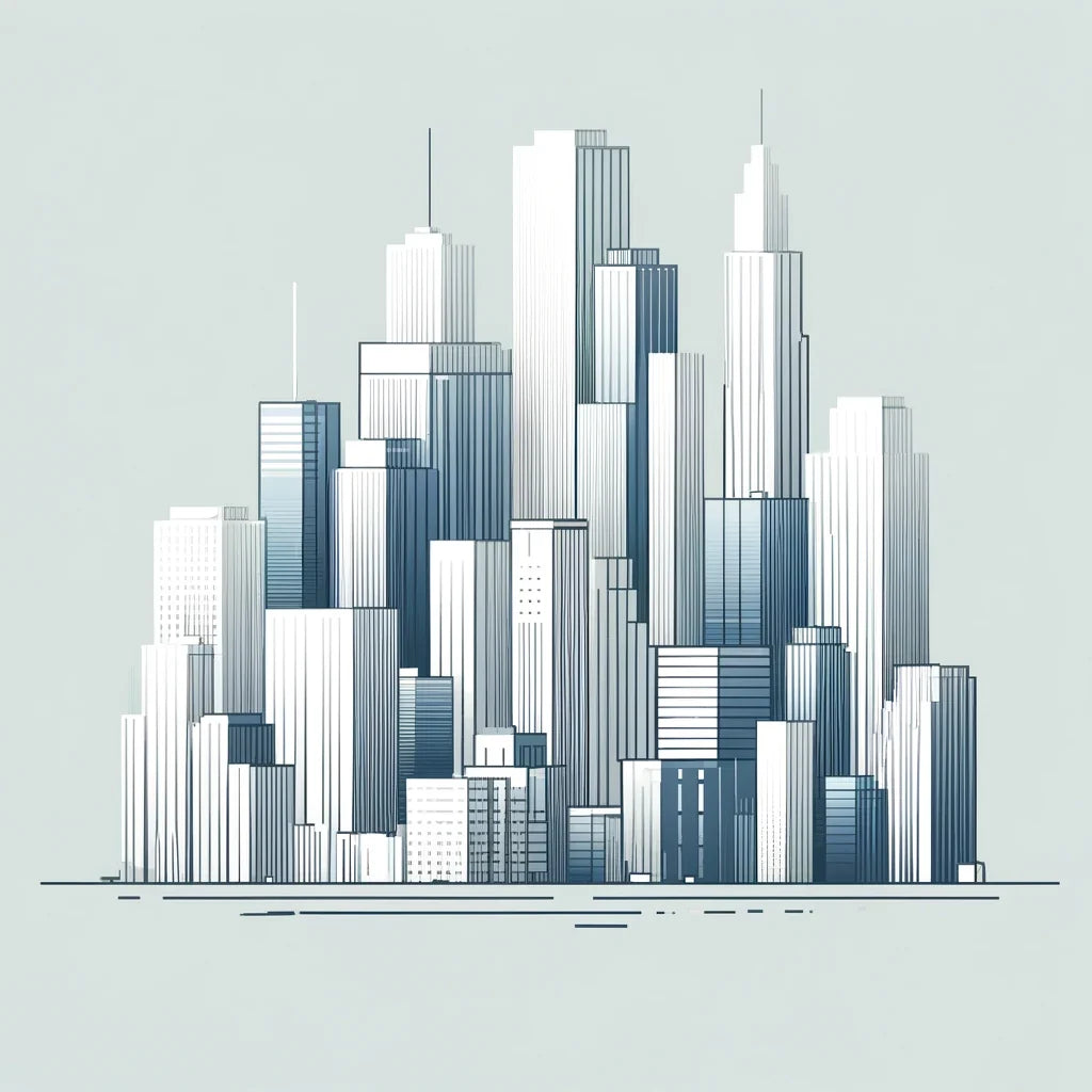 Skyline Symphony Canvas