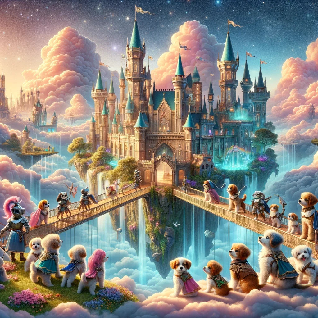 Skyward Castle Canvas