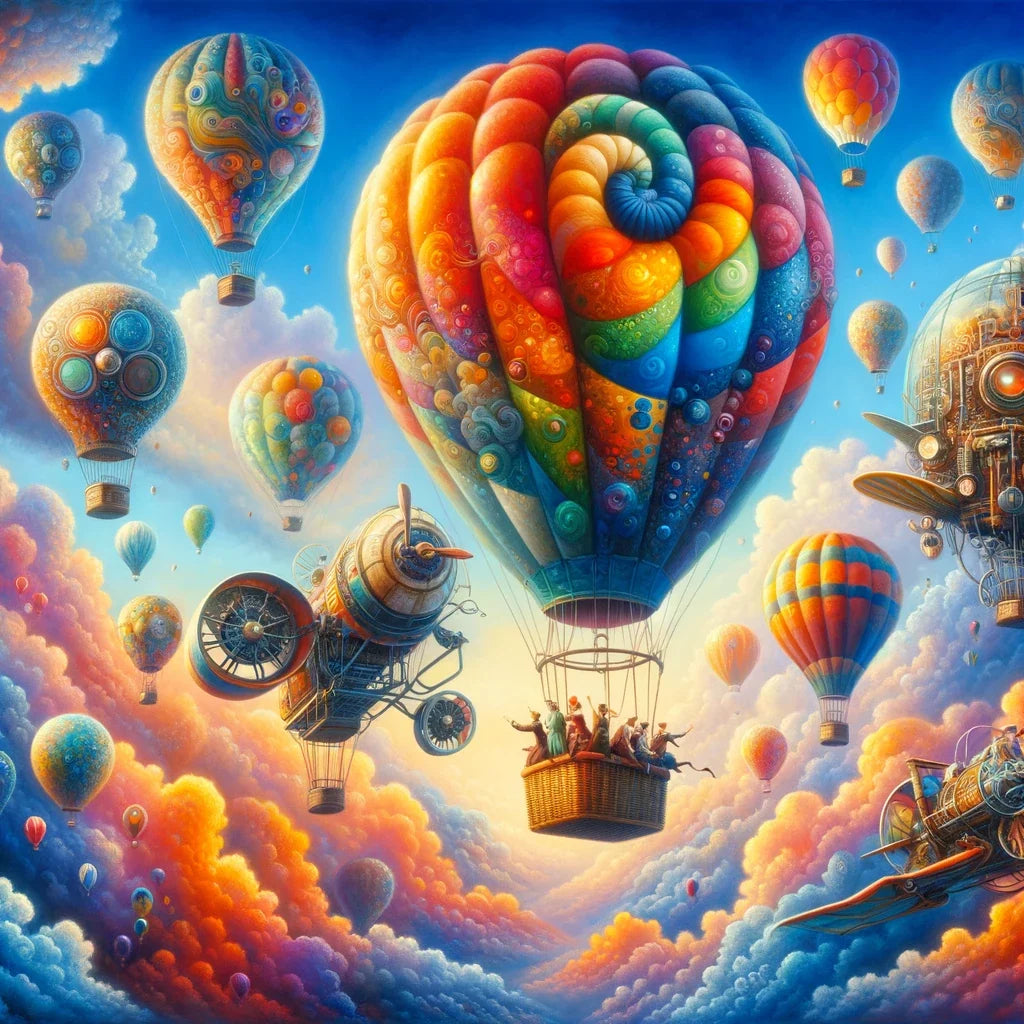 Skyward Fantasy Cotton Cushion