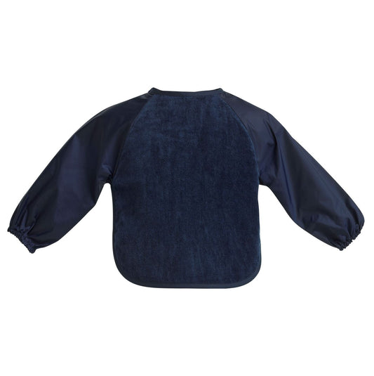 2 PACK - Mum 2 Mum Long Sleeved Wonder Bibs LARGE 18m - 3 years - Grey & Navy