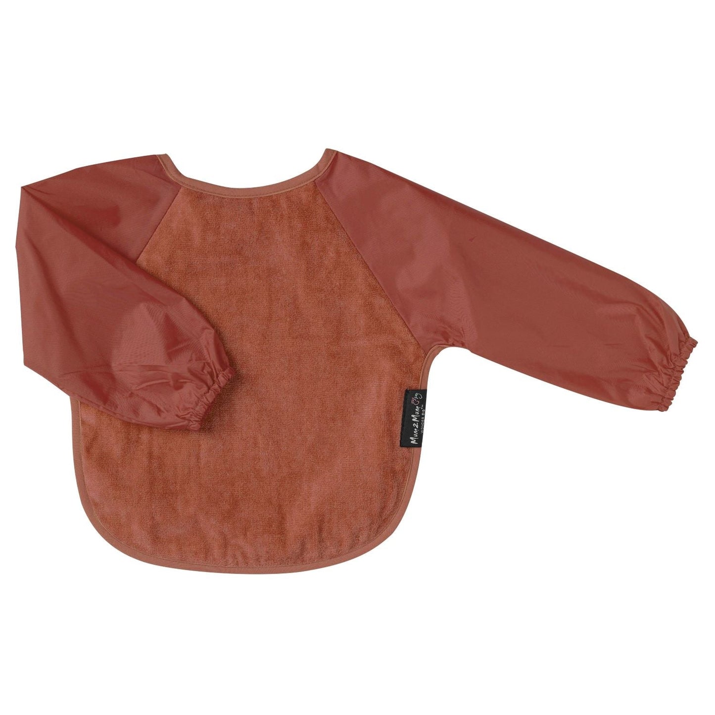 Mum 2 Mum Sleeved Wonder Bib - Two Sizes, 15 Colours