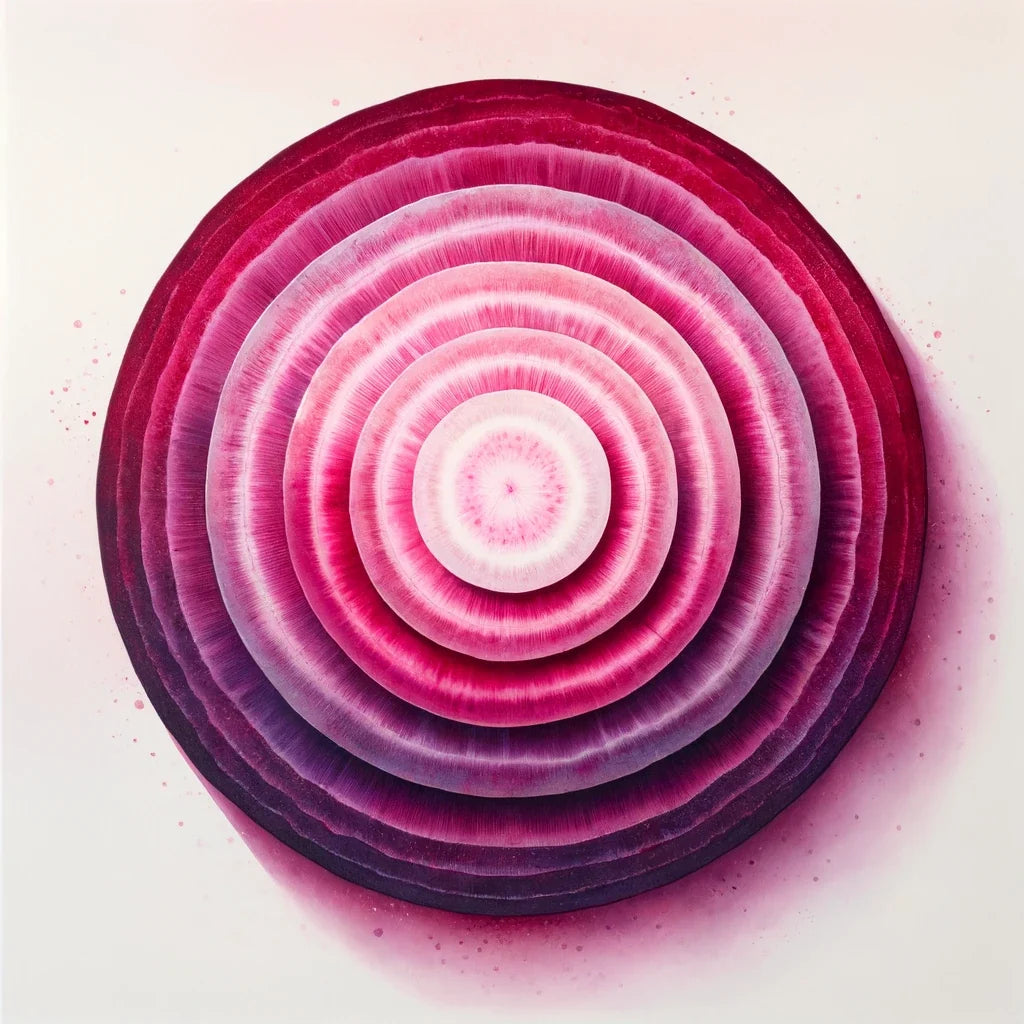 Sliced Radiance Canvas